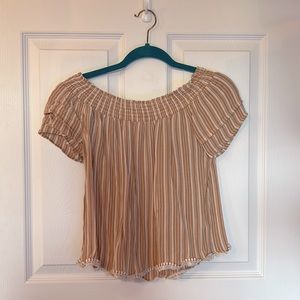 Carmel colored blouse